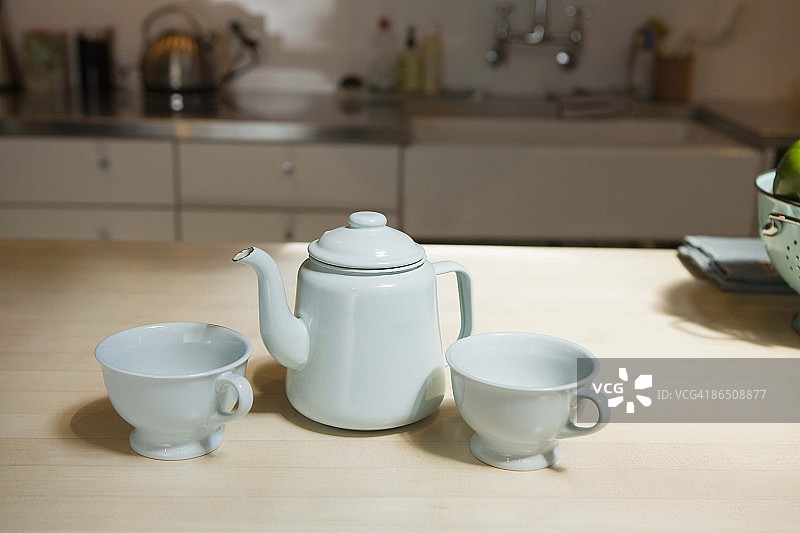 茶壶和茶杯图片素材