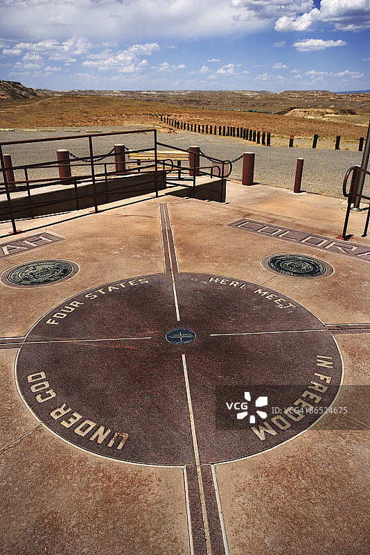 美国的四个景点图片素材