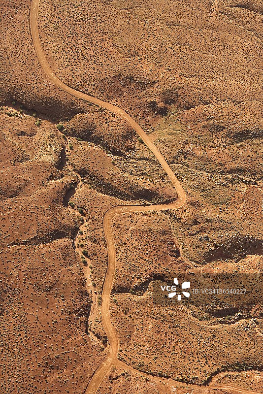 犹他州峡谷地国家公园的泥泞河流图片素材