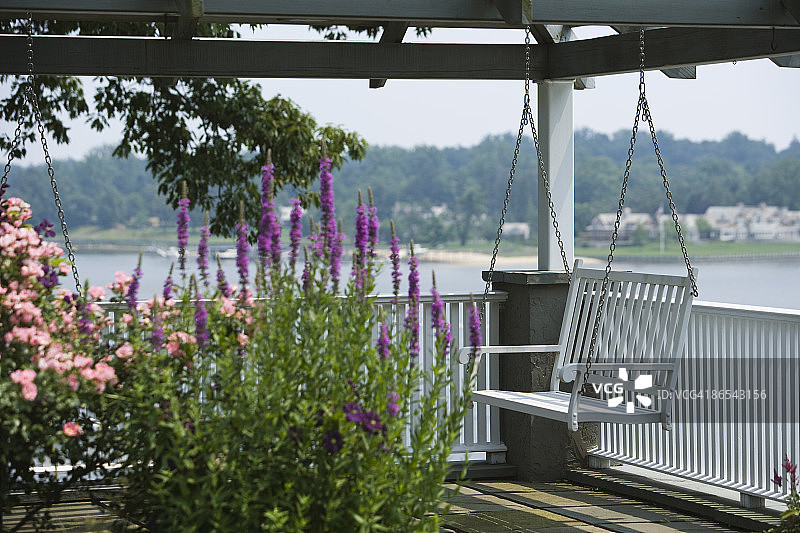 门廊秋千图片素材