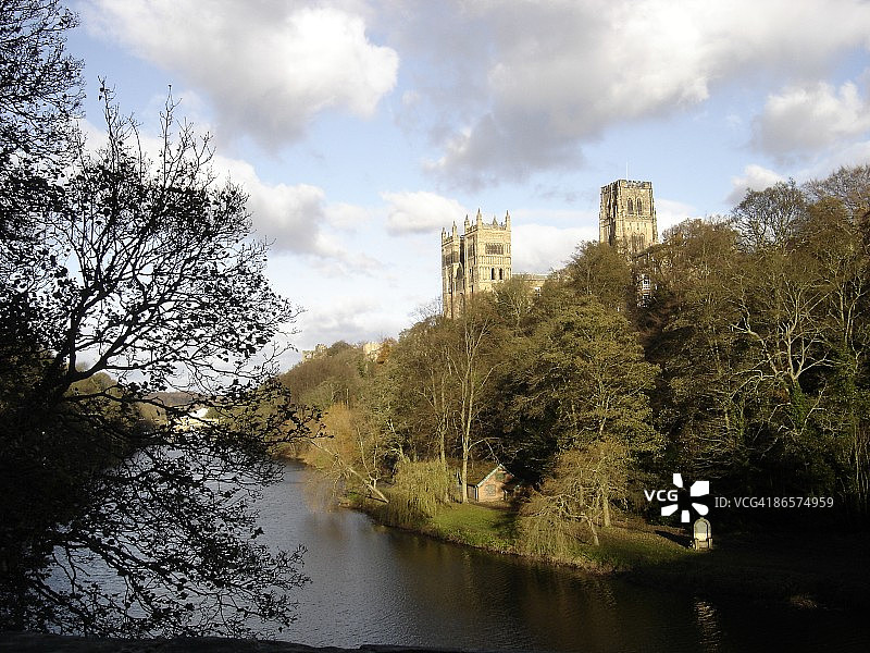 英国达勒姆大教堂图片素材