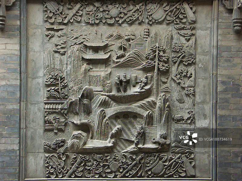 砖砌曲线图片素材