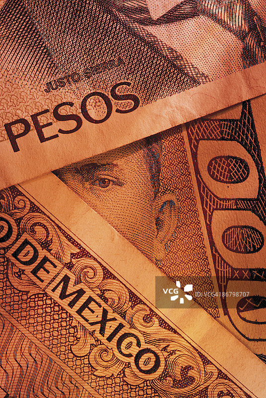 墨西哥货币图片素材
