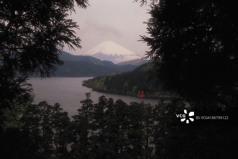 日本箱根富士山图片素材