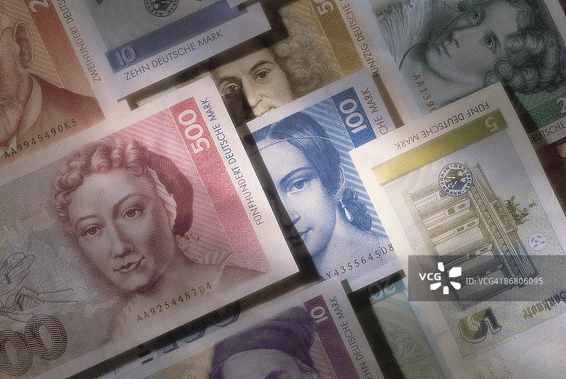 德国马克图片素材