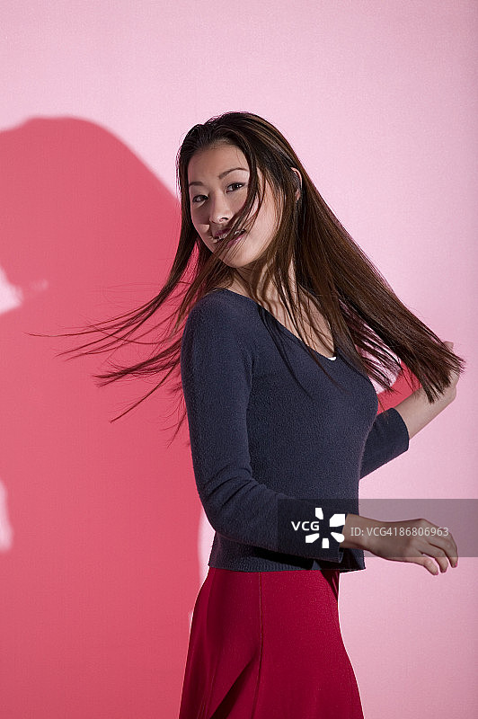 无忧无虑的女人图片素材