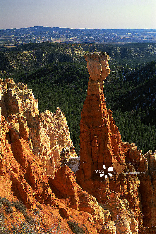 阿瓜峡谷的石柱图片素材