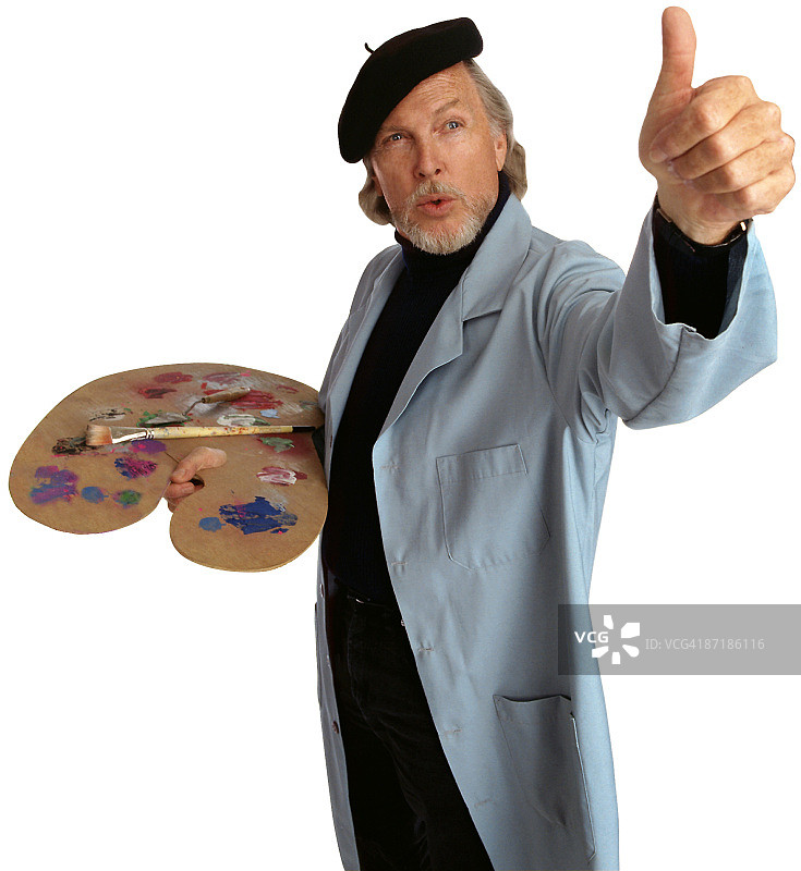 艺术家（含裁剪路径）图片素材