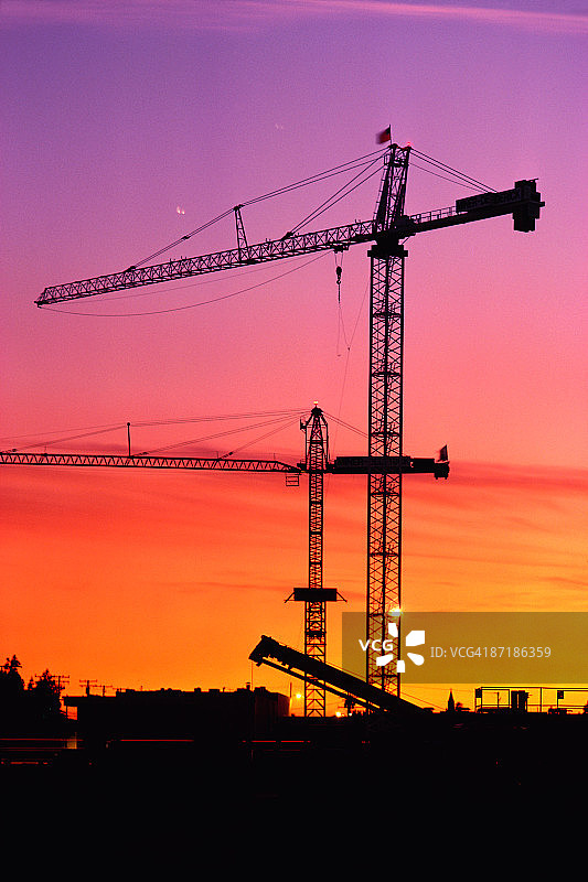 工业起重机图片素材