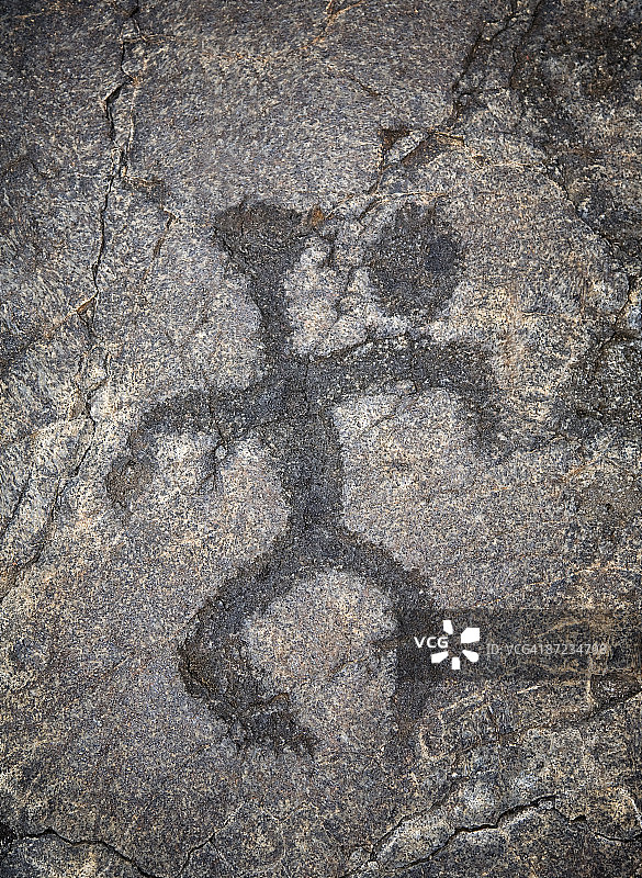 普罗亚岩雕夏威夷火山国家公园图片素材