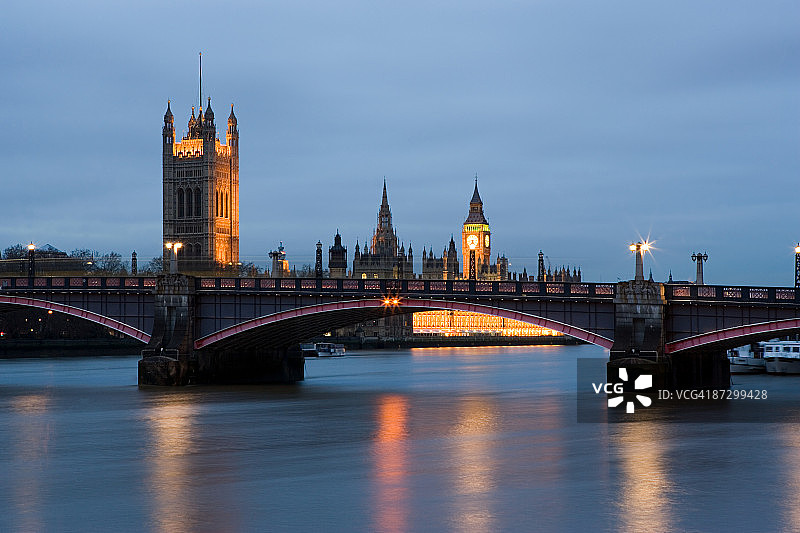 伦敦议会大厦图片素材
