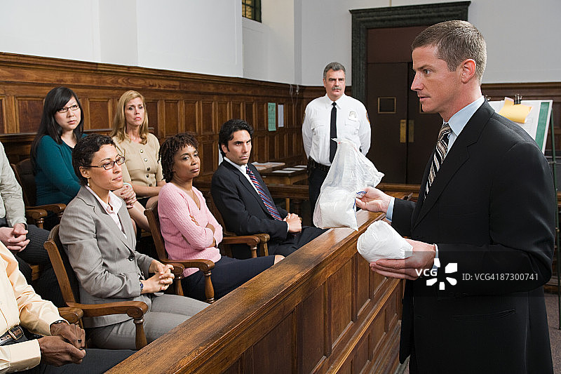 律师和陪审团图片素材