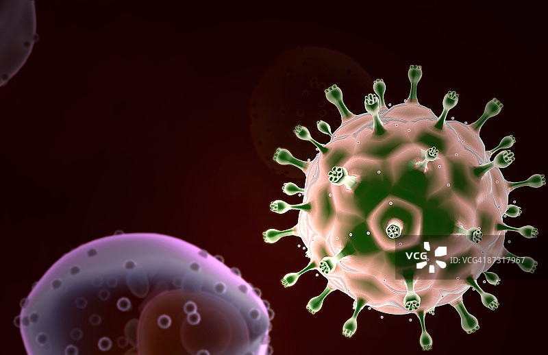 艾滋病病毒图片素材