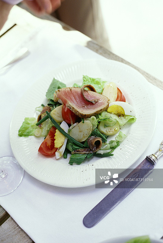 盘子里的菜肴图片素材