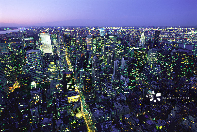 曼哈顿概览图片素材