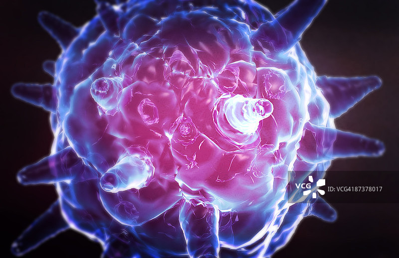 疱疹病毒图片素材