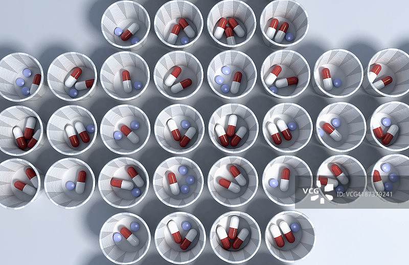 药丸十字图片素材