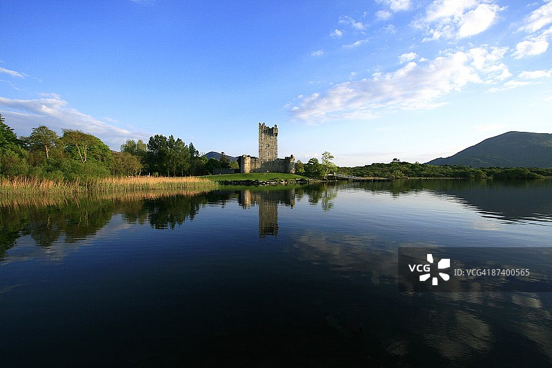 爱尔兰基拉尼莱恩湖畔罗斯城堡图片素材