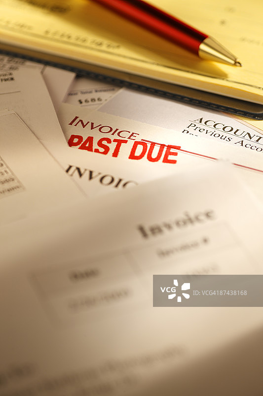 逾期未付图片素材