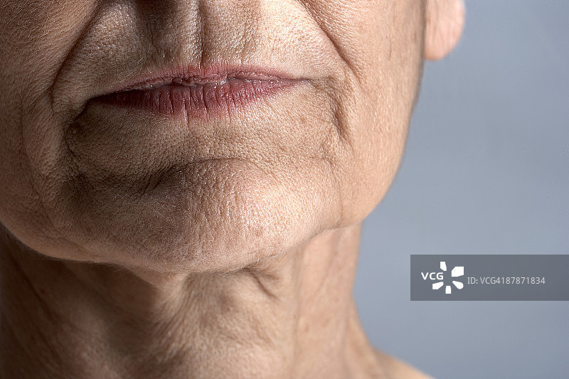 女人的下巴图片素材