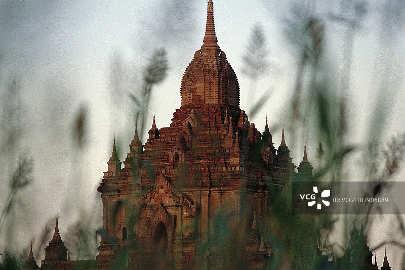 缅甸蒲甘的狄罗明洛佛塔图片素材
