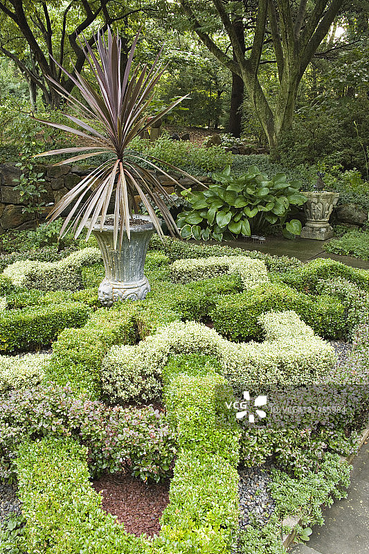 绳结花园图片素材