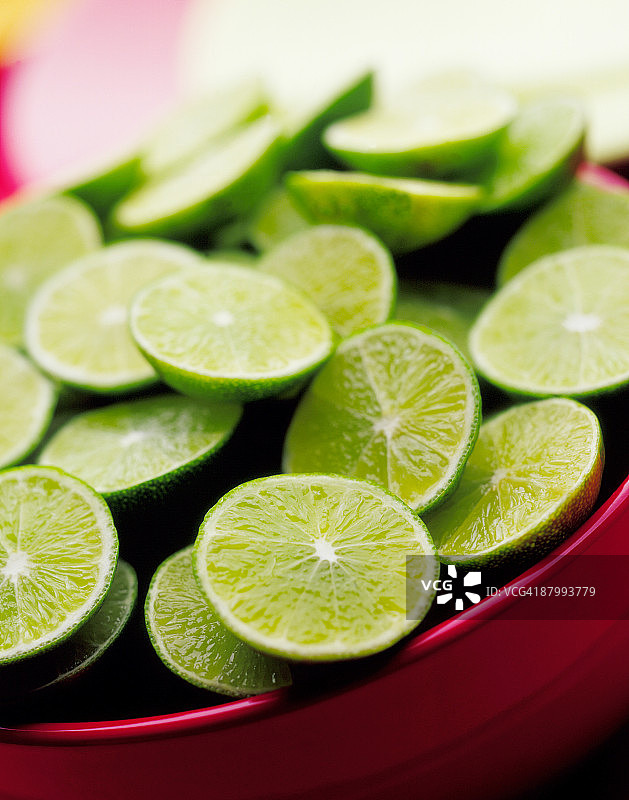 青柠切片图片素材