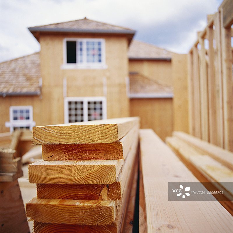 建造新房图片素材