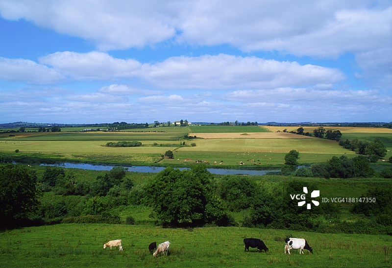 爱尔兰米斯郡博伊恩河图片素材