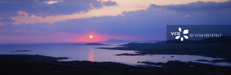 爱尔兰肯梅尔湾科里郡图片素材