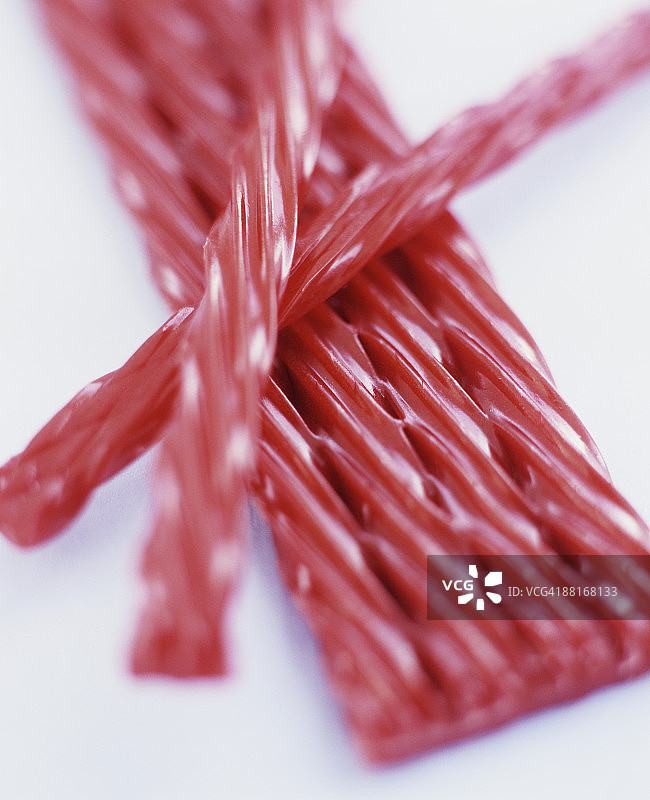 红色甘草糖图片素材