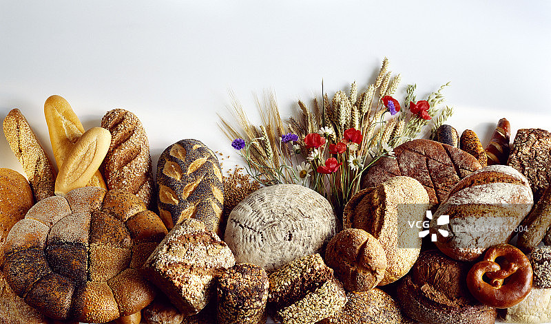 面包拼盘图片素材