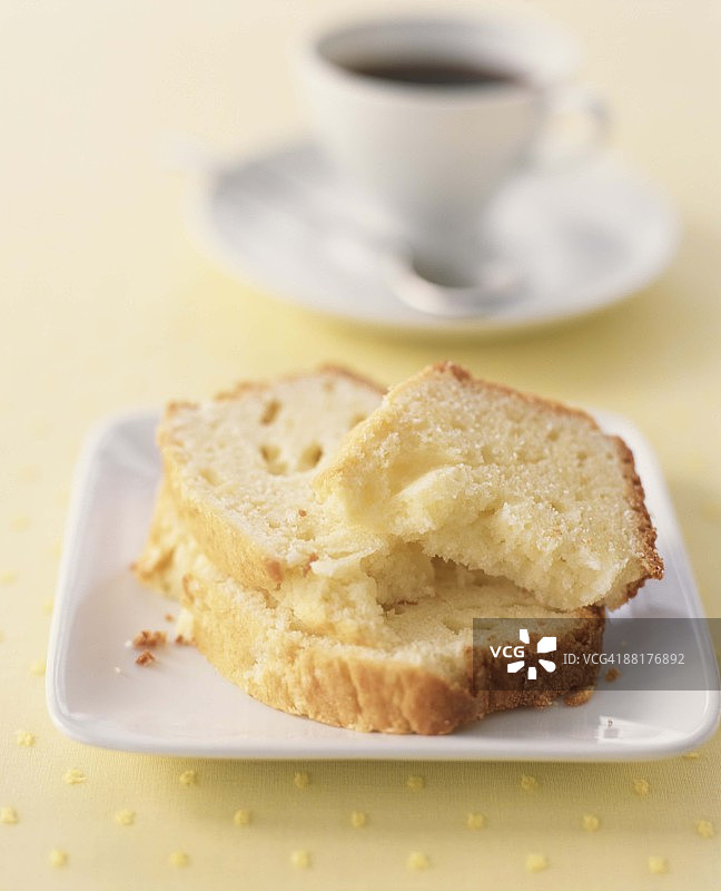 柠檬磅蛋糕图片素材