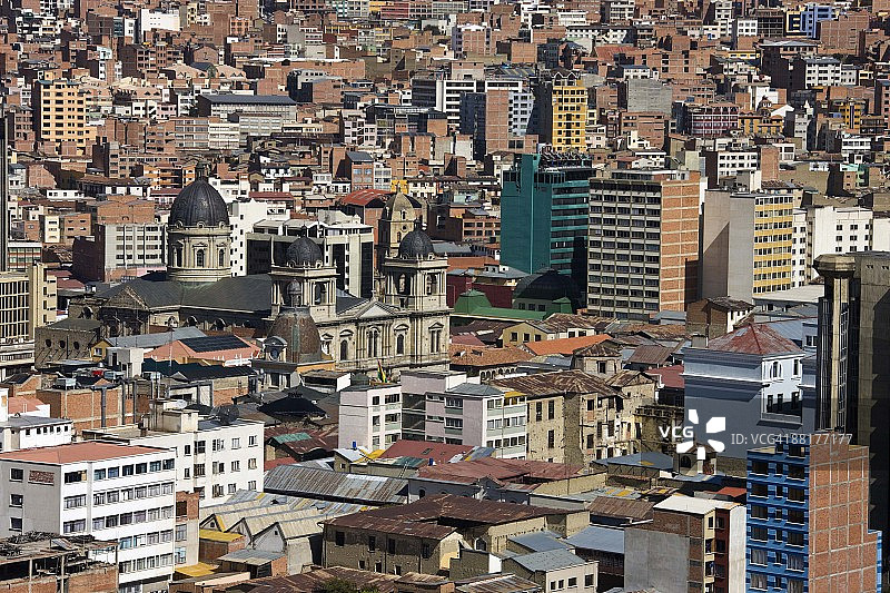 玻利维亚拉巴斯城市风光图片素材