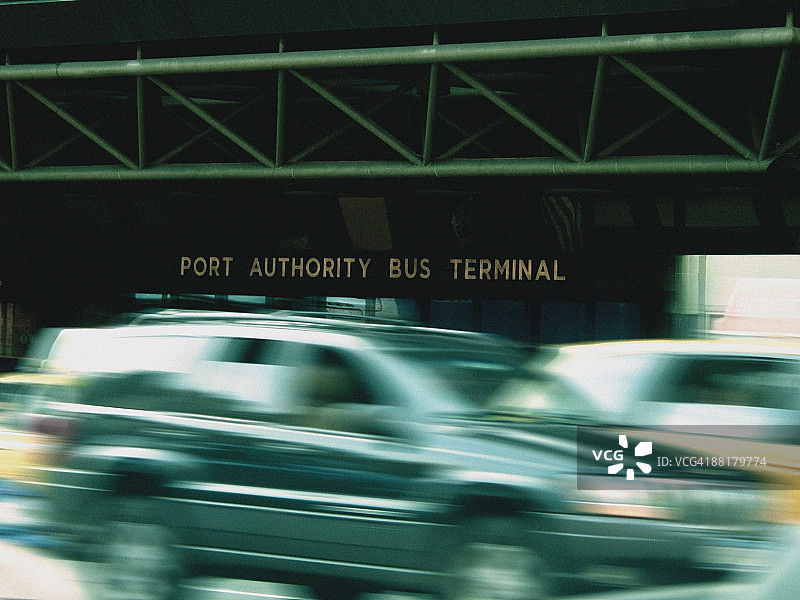 港务局巴士总站图片素材