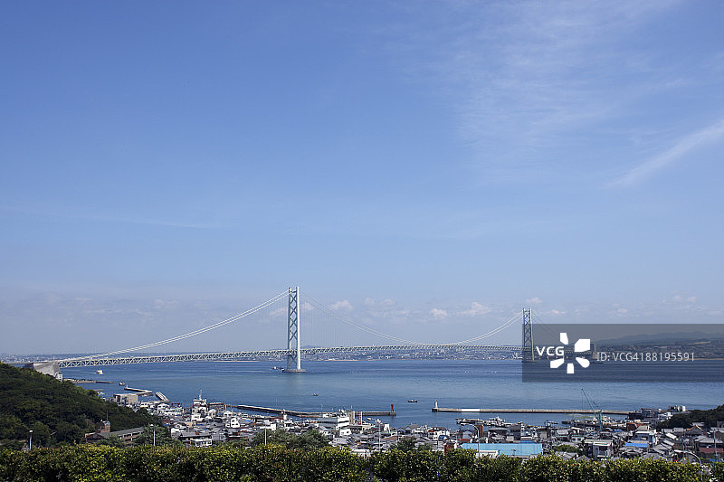 明石海峡大桥图片素材