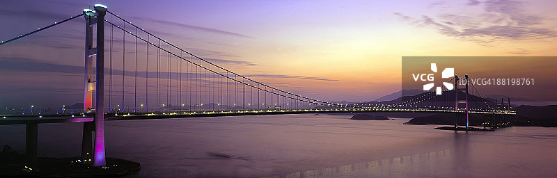 青马大桥图片素材