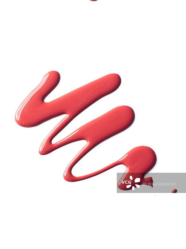 指甲油波浪线图片素材