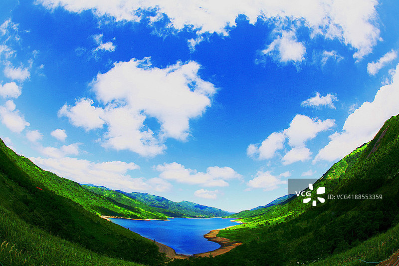 野尻湖图片素材