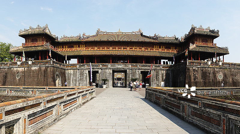 越南顺化皇城图片素材