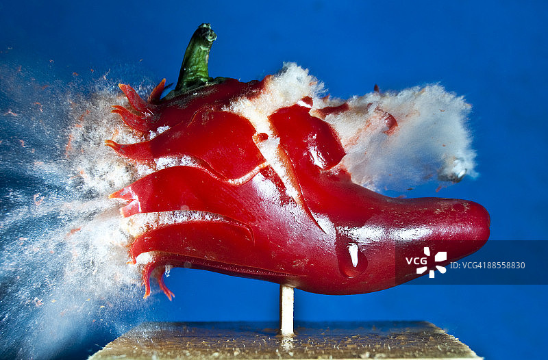 滚烫的铅，火热的辣椒图片素材