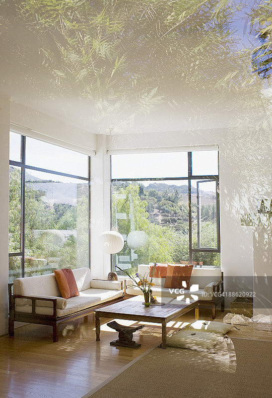 现代客厅内部图片素材