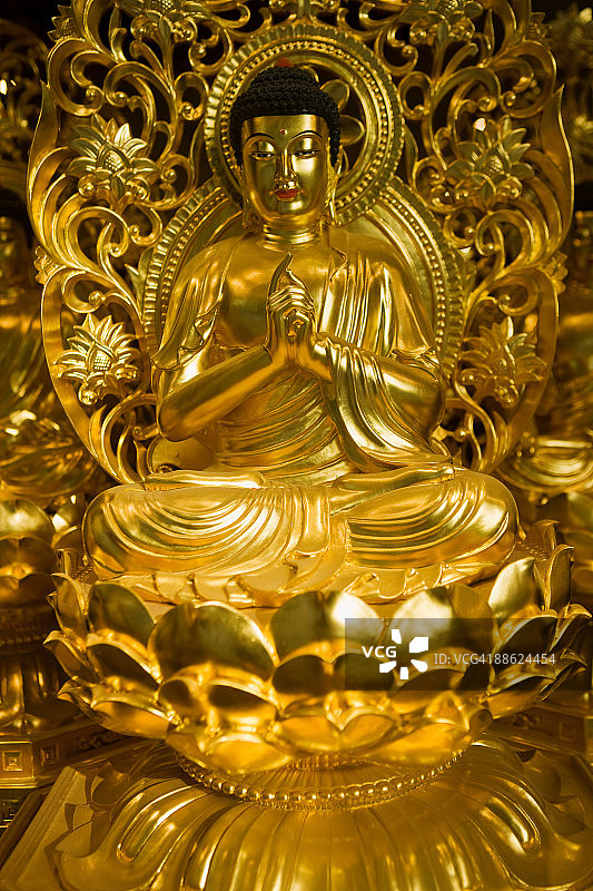 金色佛像图片素材