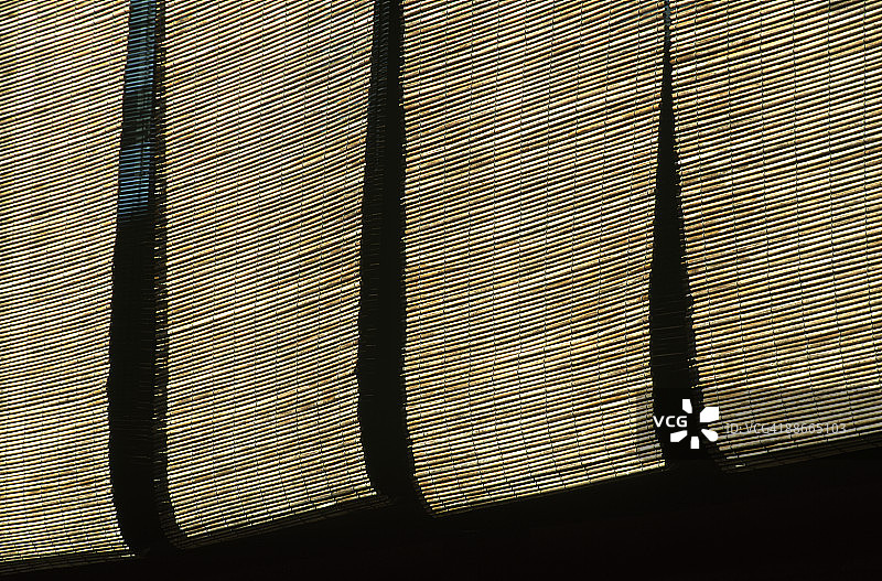 竹窗帘图片素材