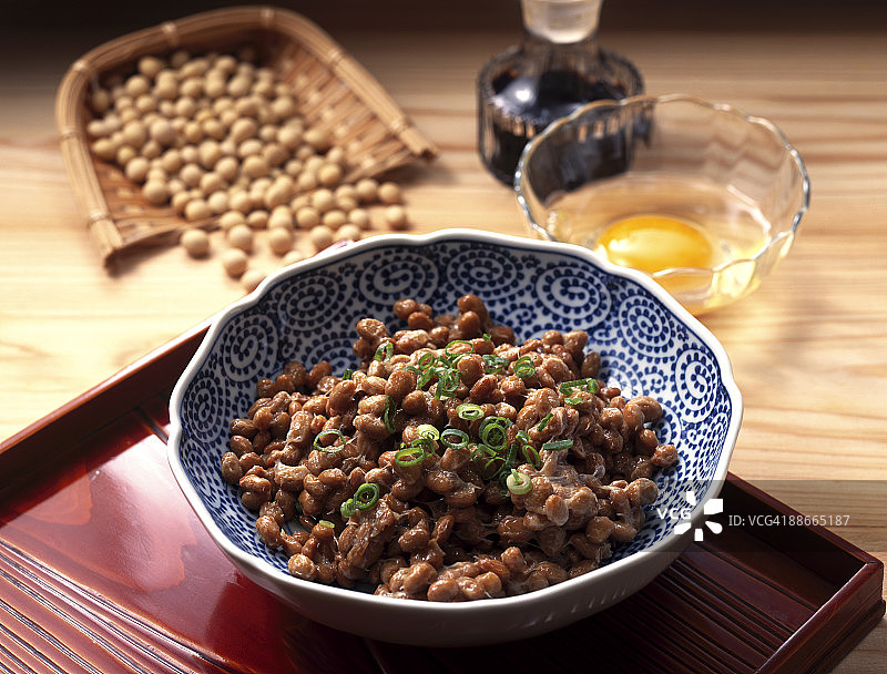 发酵大豆图片素材