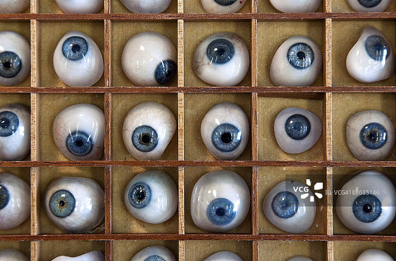 蓝色义眼合集图片素材