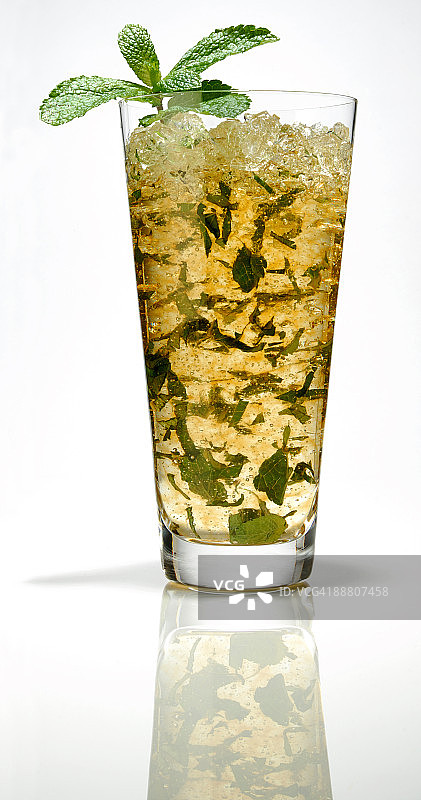 高杯薄荷朱莉普图片素材