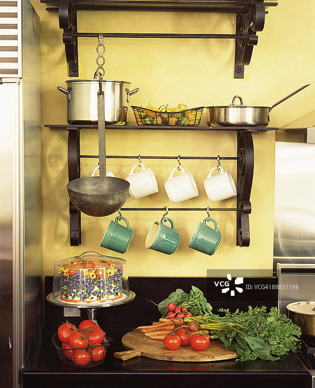乡村厨房图片素材