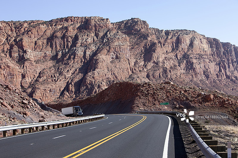 大峡谷附近的89号公路图片素材