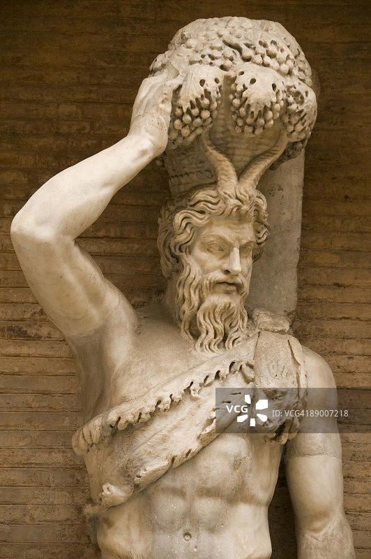 意大利罗马卡比托利欧博物馆的雕塑图片素材